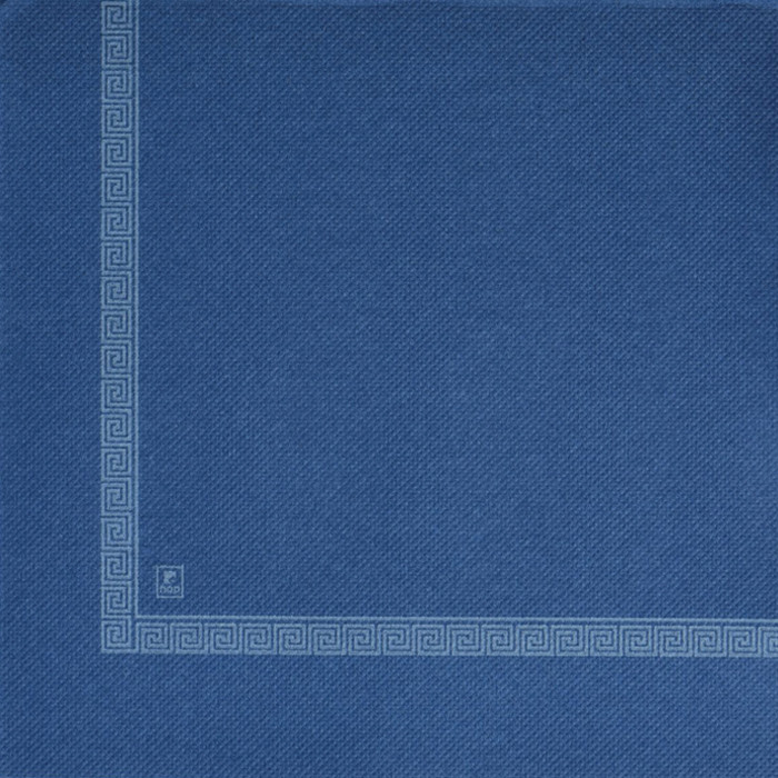 SERV MP 38X38 LIS BLEU VIF X50