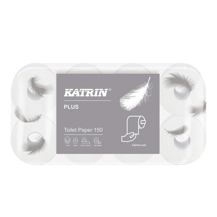 PAP HYG PLUS 150F 4P BLC X48