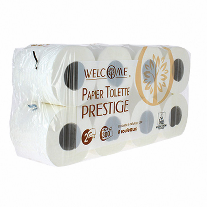 PAP HYG LISSE PRESTIGE 300F X8