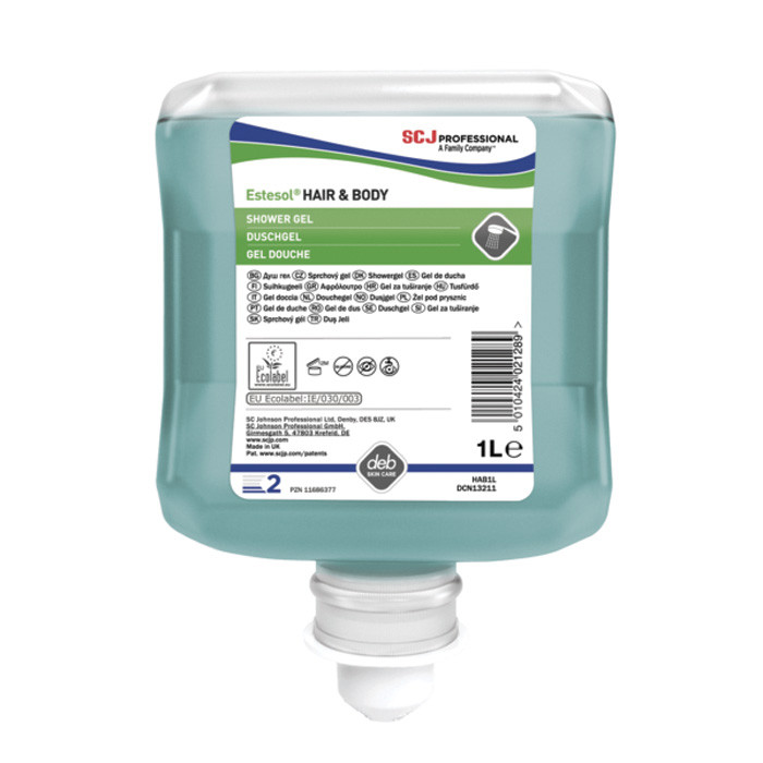 GEL DOUCH ESTESOL HAIR&BODY 1L