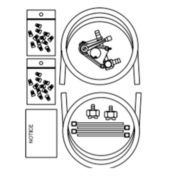 VANNE DE SELECTION MOULEE