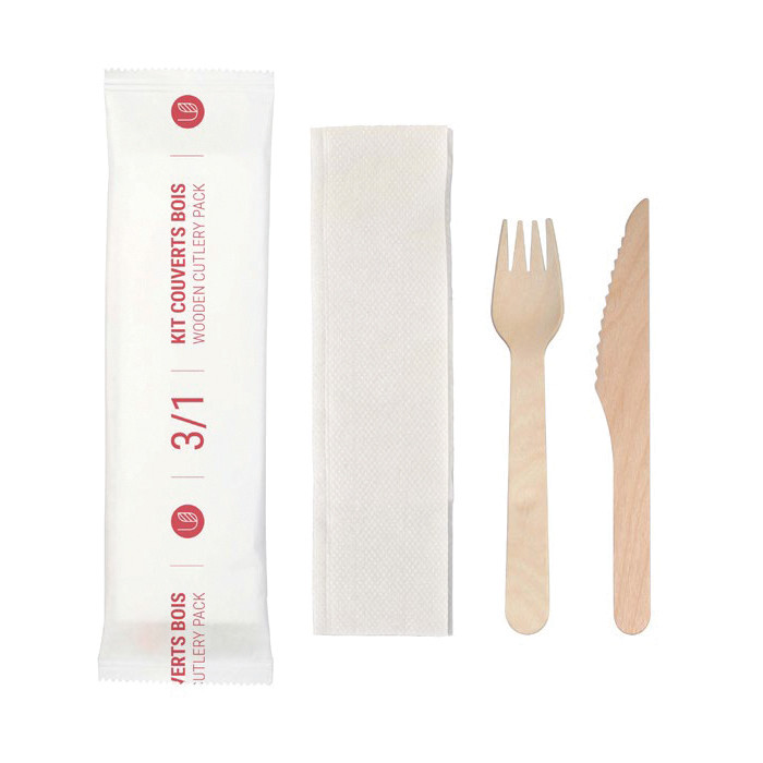 SACHET COUVERT BOIS 3/1X550