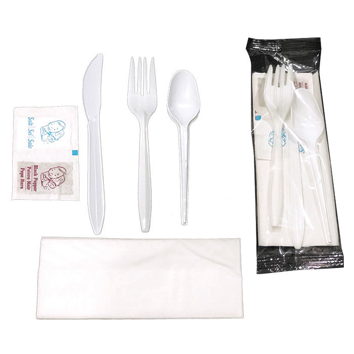 SACHET COUVERT PP 6/1 X250