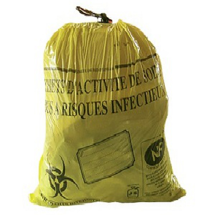 SAC 20L BD DASRI JAUNE X25