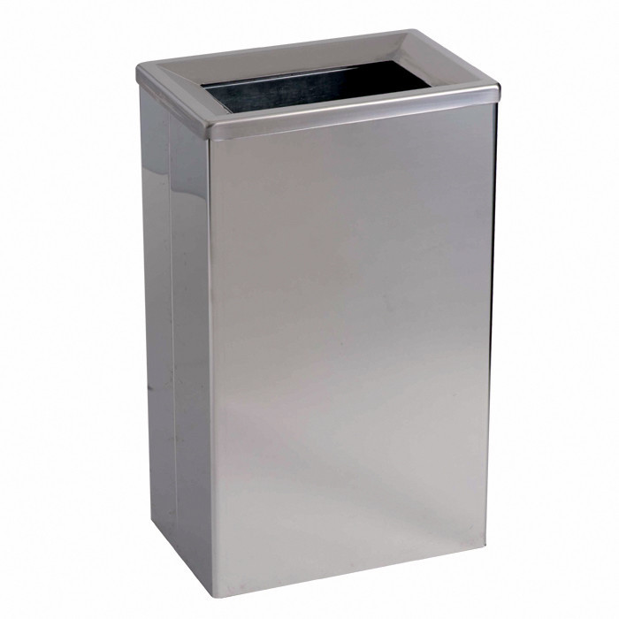POUB MURALE 25L INOX BRILLANT
