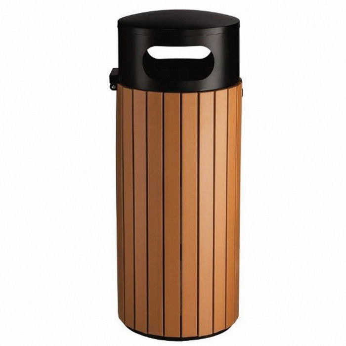 CORB RONDE 60L MARRON/NOIR