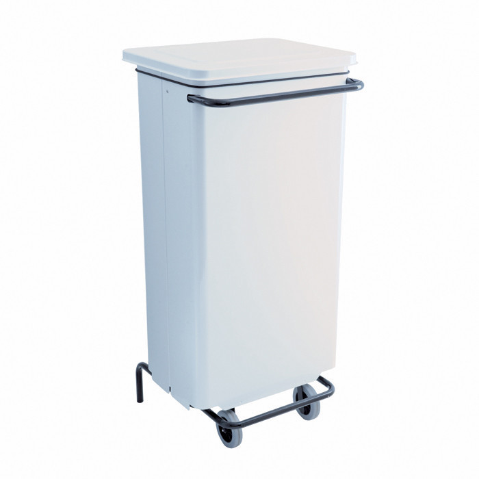 CONTENEUR MOBILE 110L BLANC
