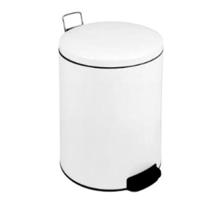 POUB PEDALE PLUS 12L METAL BLC MEDIAL
