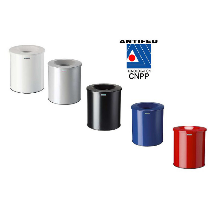 CORB PAPIER ANTIFEU 36.5L NOIR