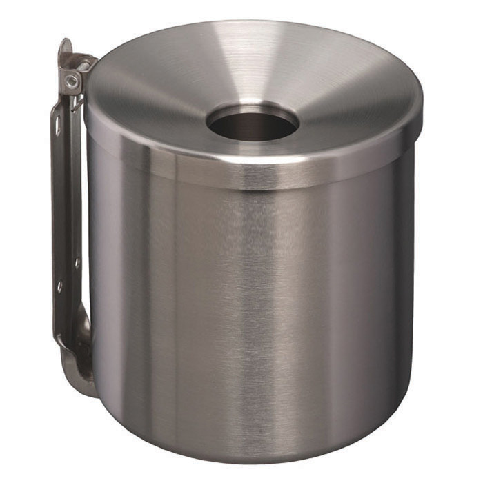 CENDRIER MURAL 0,5L INOX MEDIAL