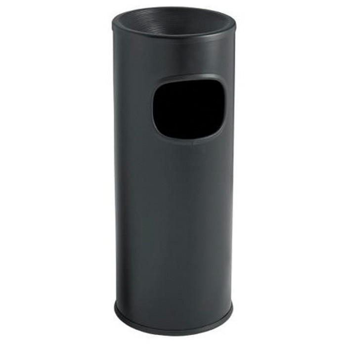 CENDRIER CORB 22L NOIR MEDIAL