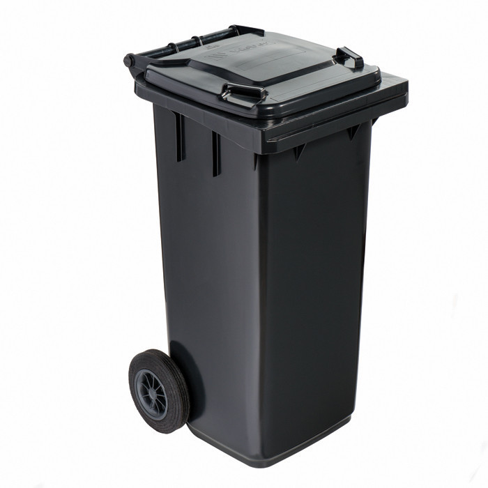 CONTENEUR 120L GRIS 2 ROUES