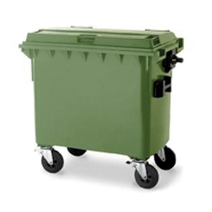 CONTENEUR 660L VERT/ CL VERT MEDIAL