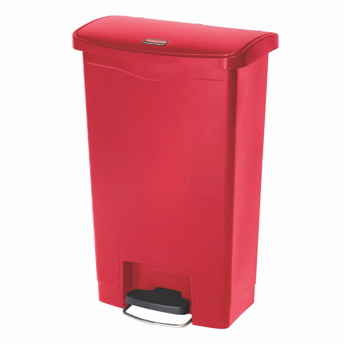 POUB RESINE LARGE 50L ROUGE