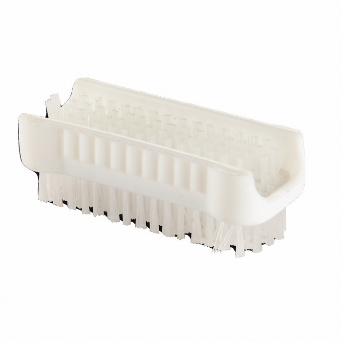 BROSSE ONGLE DOUBLE FACE BLC