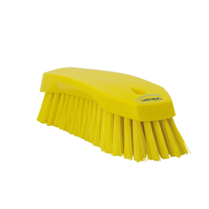 BROSSE A MAIN DUR 20CM JAUNE