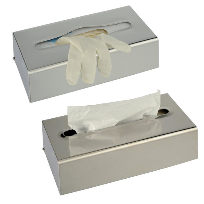 DIST BTE GANT/MOUCHOIR INOX