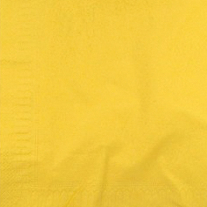 SERV 2P 30X30 JAUNE X200