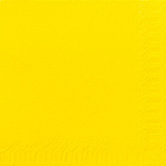 SERV 2P 33X33 JAUNE X125