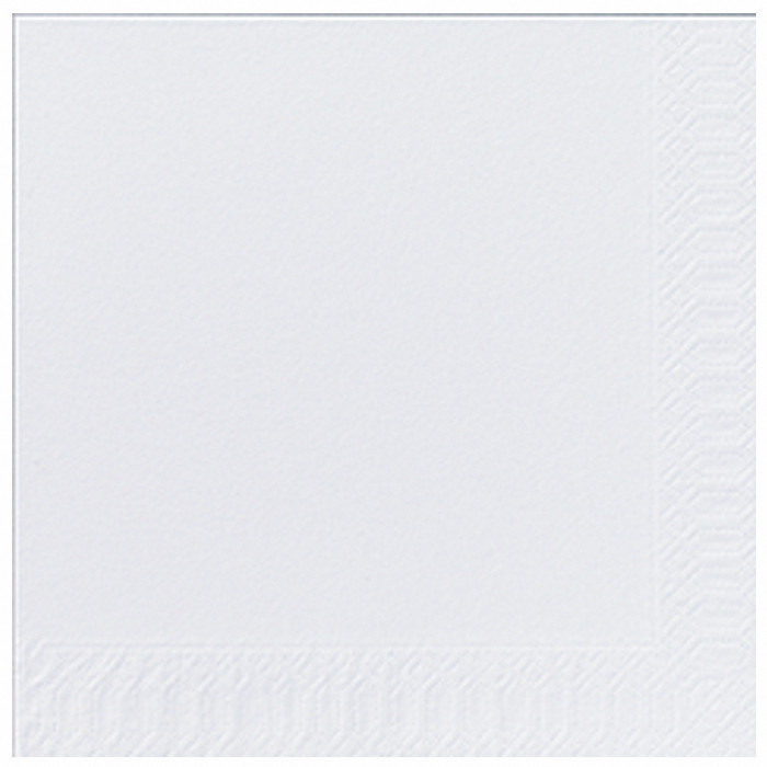 SERV 3P 33X33 BLANC X50