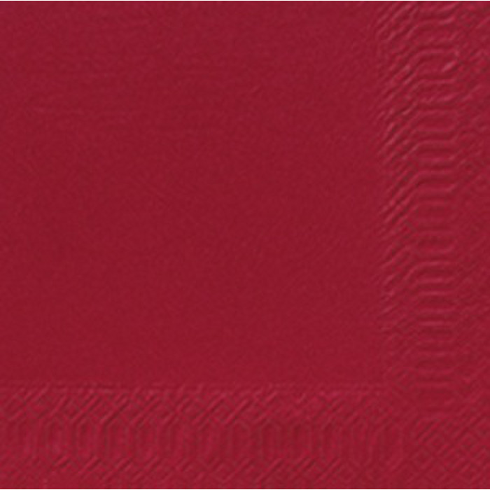 SERV 3P 24X24 BORDEAUX X250