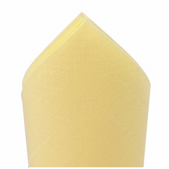 SERV 2P 39X39 JAUNE PAILLEX100