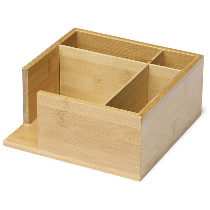 DIST BAMBOU 18X18CM 4 COMP