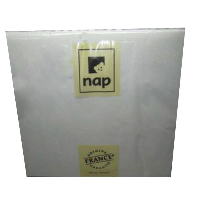 SERV 2P 39X39 BLANC X100