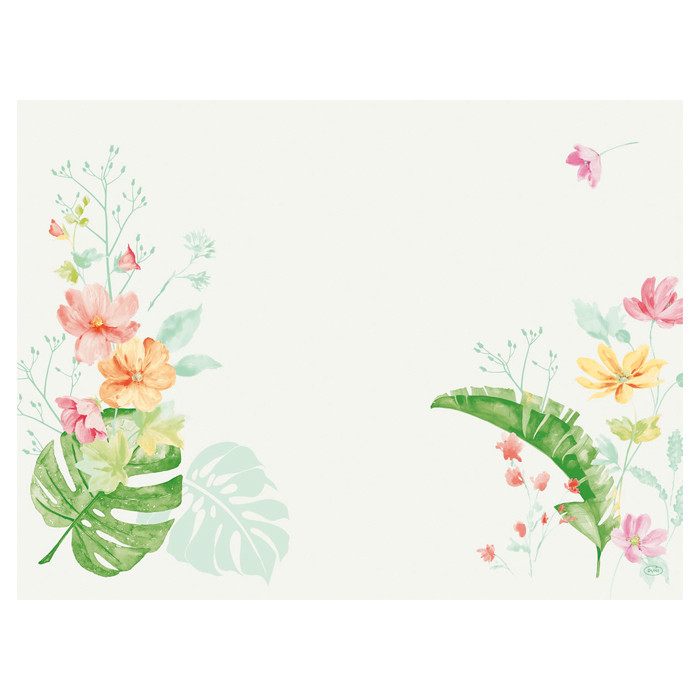 SET PAP 30X40 TROPICAL X250