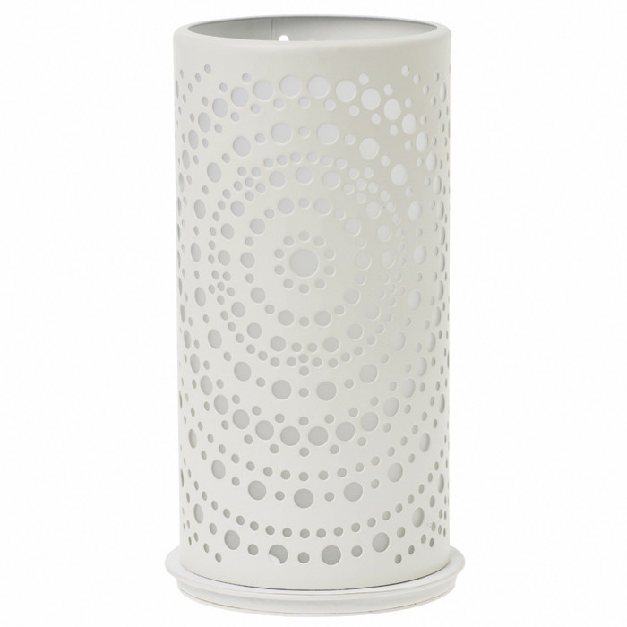 BOUGEOIR METAL BILLY BLC