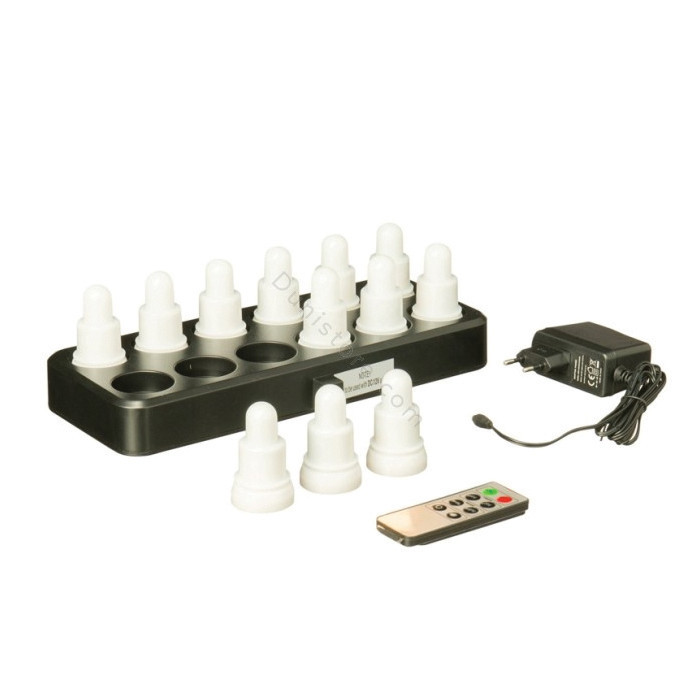 KIT 12 LED CHARGEUR ADAPT TELE