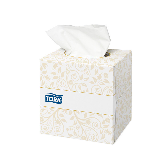 MOUCHOIR TORK CUBE 100F BLC