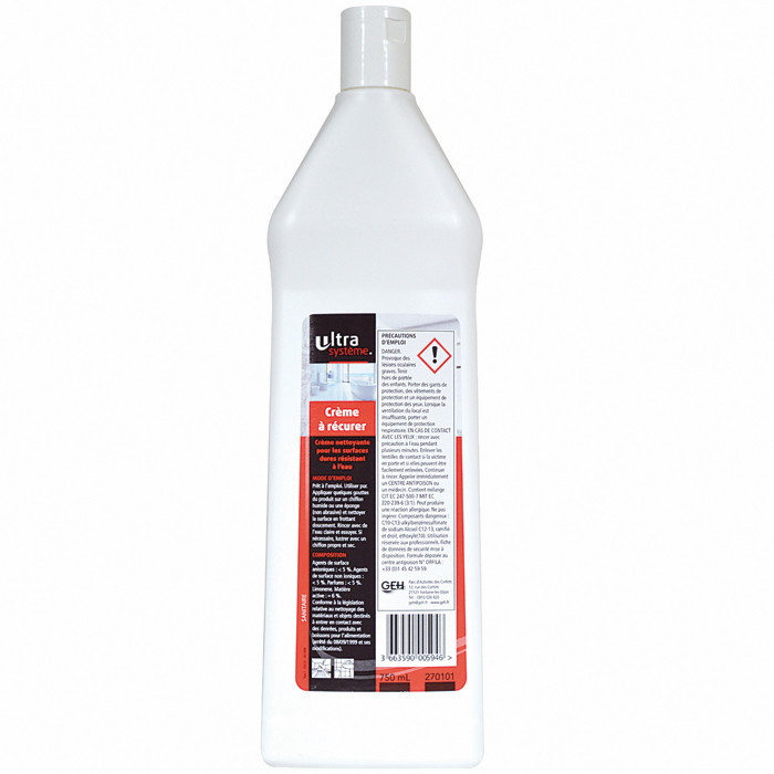 CREME A RECURER CITRON 750ML