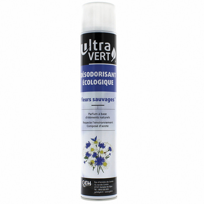 DESODO ECOLO FLEURS SAUVAGES ULTRA VERT