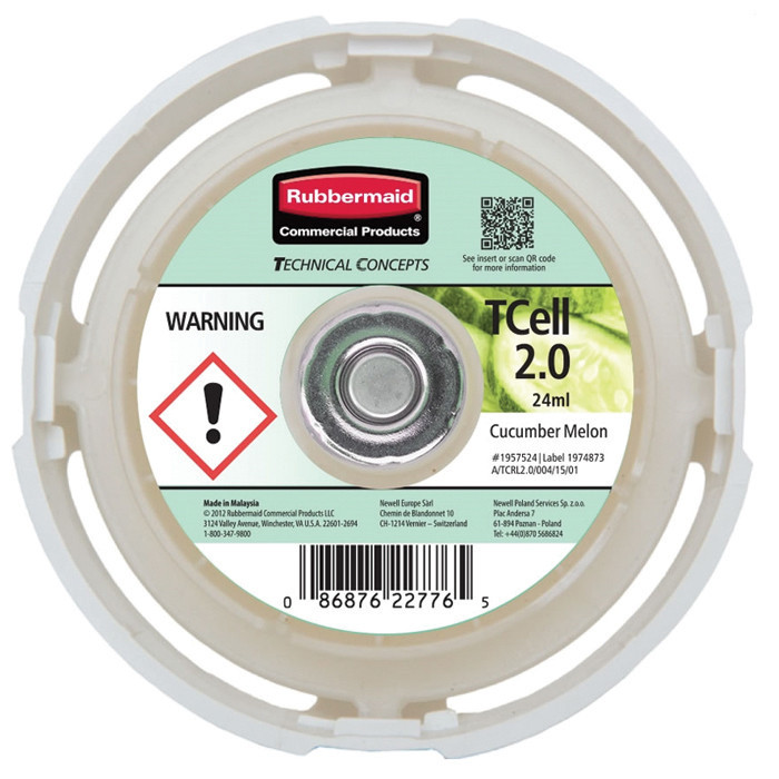 RECH PARF TCELL CUCUMBER MELON RUBBERMAID