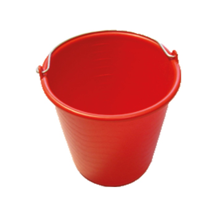 SEAU 10L PLASTIQUE  ROUGE