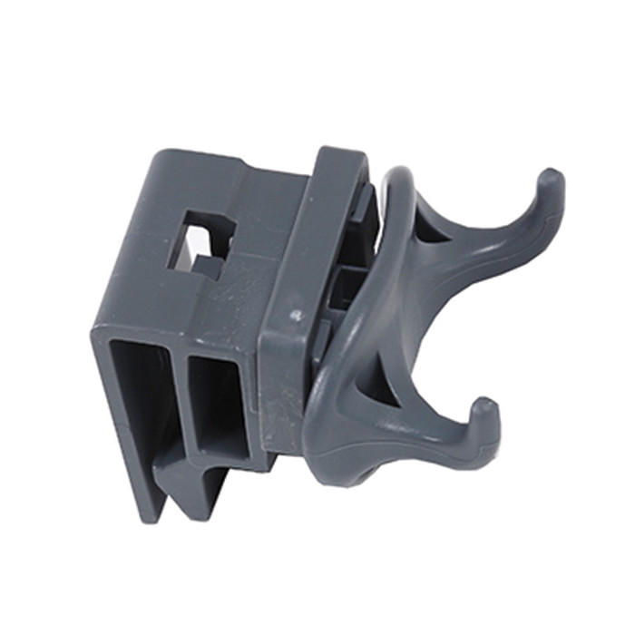 CROCHET PORTE PELLE GRIS