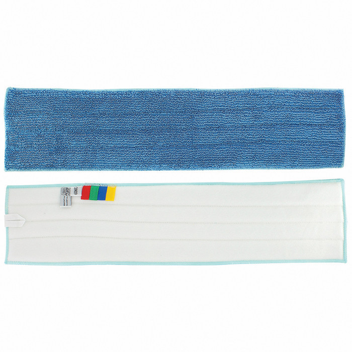 MOP MICROF VELCRO 62X15 BLEU