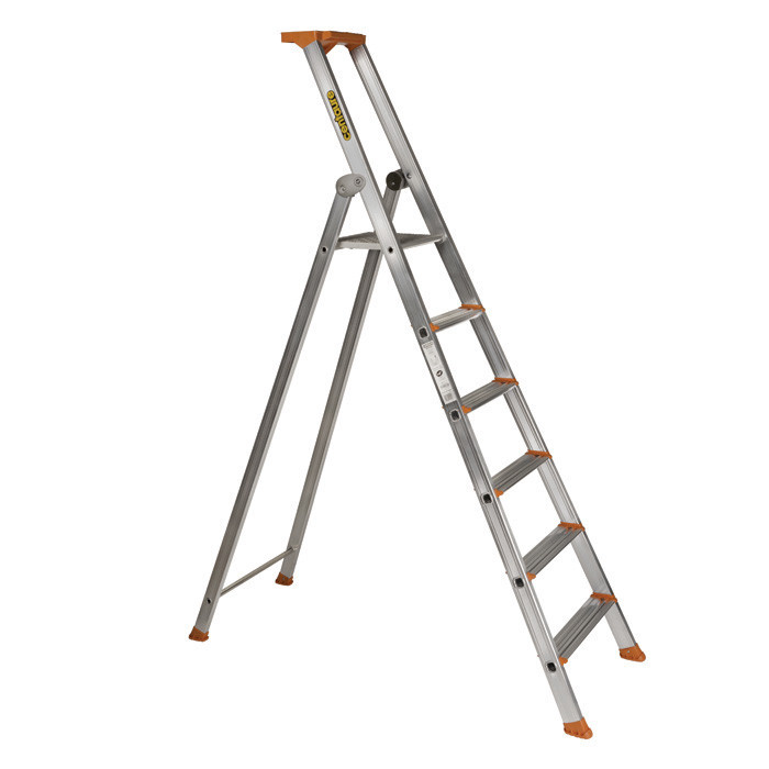 ESCABEAU ALU COMPCT 6 MARCHES