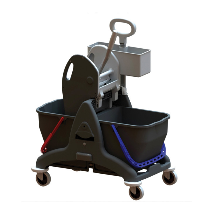 CHARIOT BLACK 2X15L+BAC+PRESS