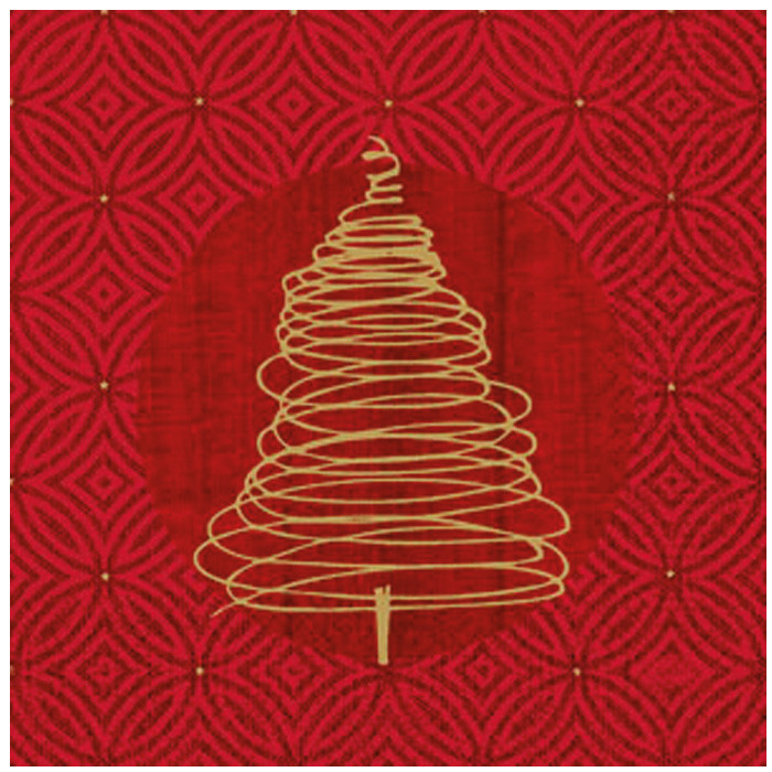 SERV 3P 33X33 ELEGANT TREESX50