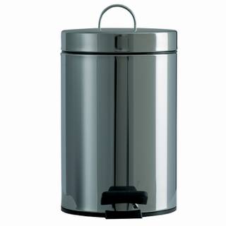 POUB PEDALE + 3L INOX BROSSE