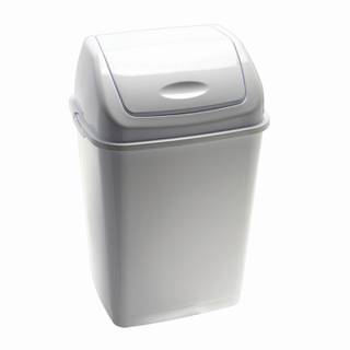 POUB PLAST 18L COUV BASC BLC