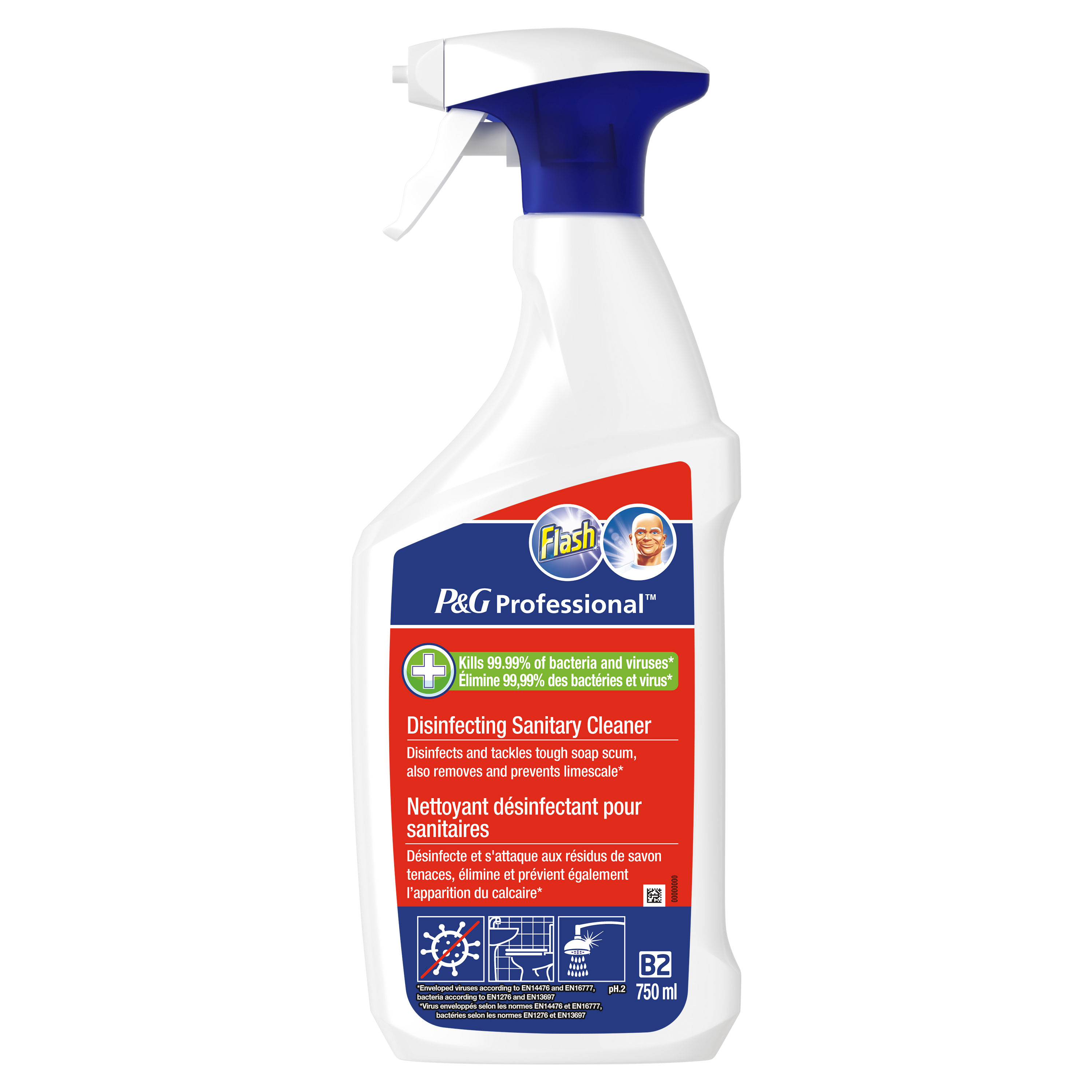 P&G B2 DESINF SANIT 750ML