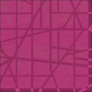 SERV 40X40 MAZE FUCHSIA X50